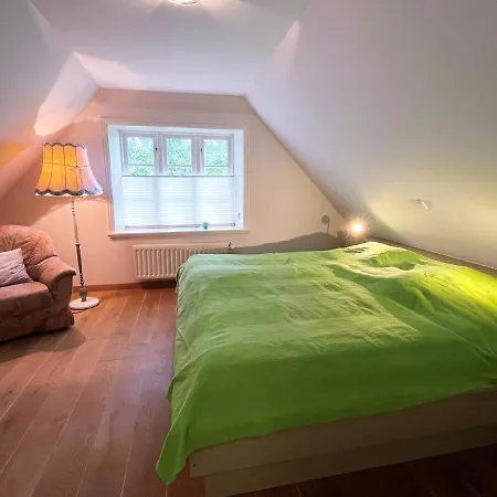 Puppenhaus, Reetdach, Sauna, Kamin, Eingezaeunt, Badewanne, Haustiere Willkommen * Emmelsbüll-Horsbüll